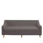 Couch Stretch Sofa Lounge Cover Protector Slipcover 3 Seater Chocolate