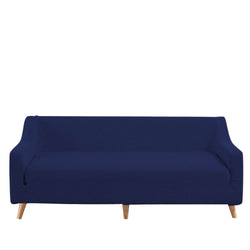 Couch Stretch Sofa Lounge Cover Protector Slipcover 3 Seater Navy