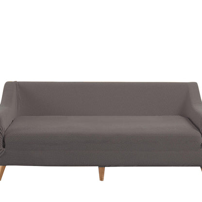 Couch Stretch Sofa Lounge Cover Protector Slipcover 4 Seater Chocolate