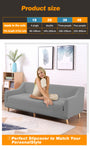 Couch Stretch Sofa Lounge Cover Protector Slipcover 4 Seater Grey