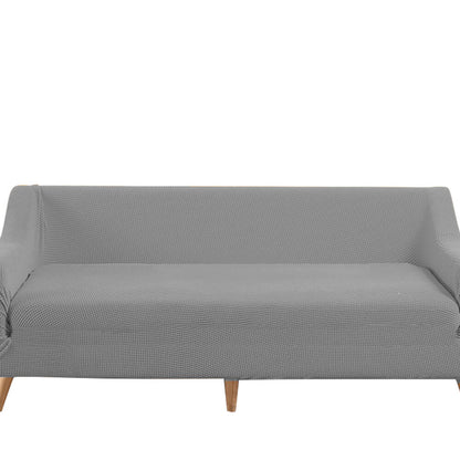 Couch Stretch Sofa Lounge Cover Protector Slipcover 4 Seater Grey