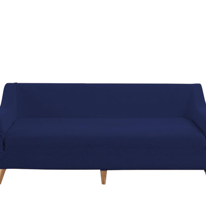 Couch Stretch Sofa Lounge Cover Protector Slipcover 4 Seater Navy