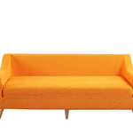 Couch Stretch Sofa Lounge Cover Protector Slipcover 4 Seater Orange