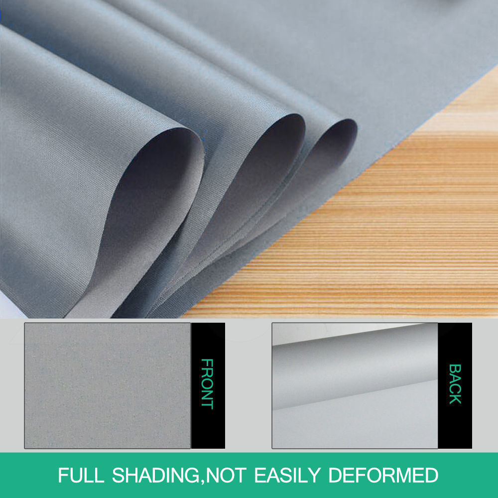 Quality Modern Blockout Roller Blinds Curtain Full Sun Shading Room Darkening
