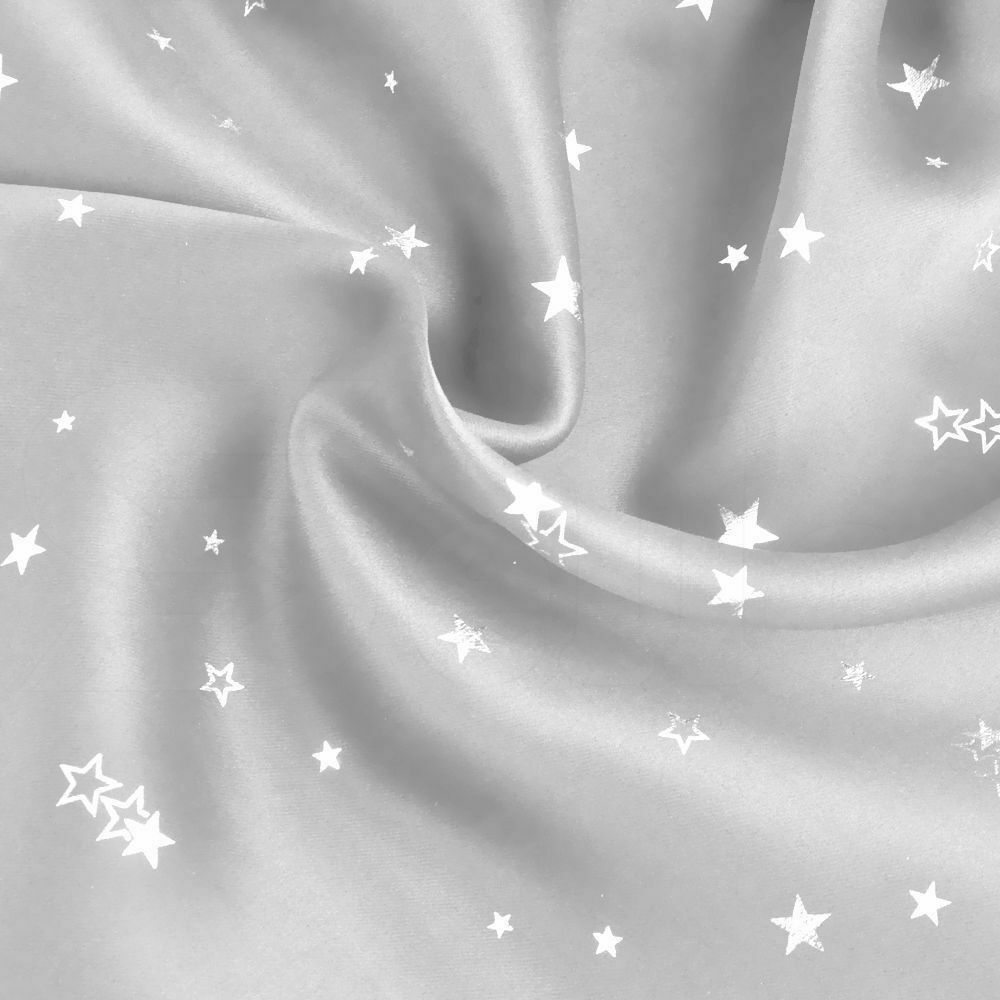 Star Blockout Blackout Curtains 3 Layers Eyelet Pure Fabric Room Darkening-EI0405-L-SG