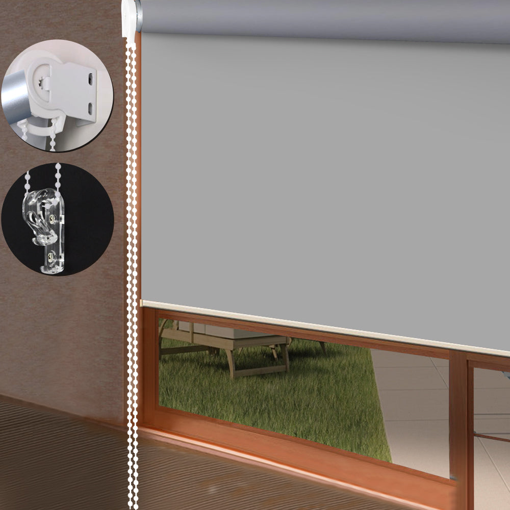 Quality Modern Blockout Roller Blinds Curtain Full Sun Shading Room 90cmx210cm