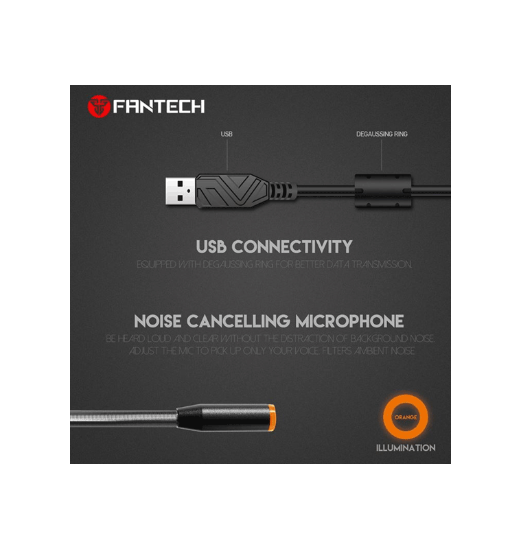 USB Gaming Headphone Headset