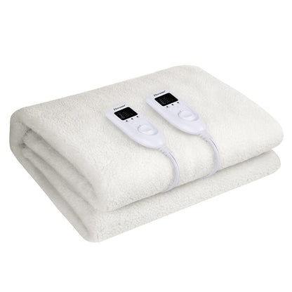 Electric Blanket - 350GSM Fleece Pad for Warmth and Comfort