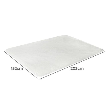 Electric Blanket - 350GSM Fleece Pad for Warmth and Comfort