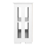 Elegant Sliding Doors: Sideboard Buffet Cabinet for Stylish Hallway Décor-Wood\White
