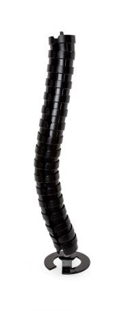 Umbilical Cable Pathfinder Ceiling to Floor 2820mm Black