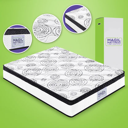 Multi Layer 3 Zoned Pocket Spring Bed Mattress Single/Double/Queen/King