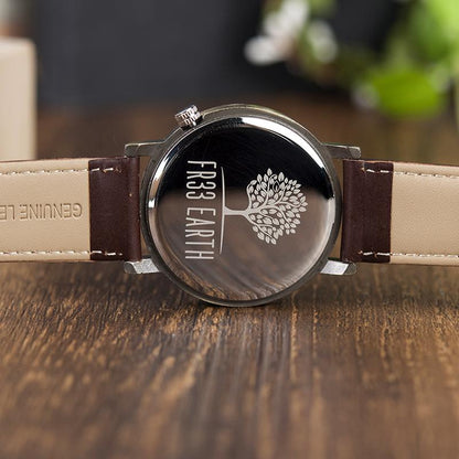 Ovo Black N Wood Band
