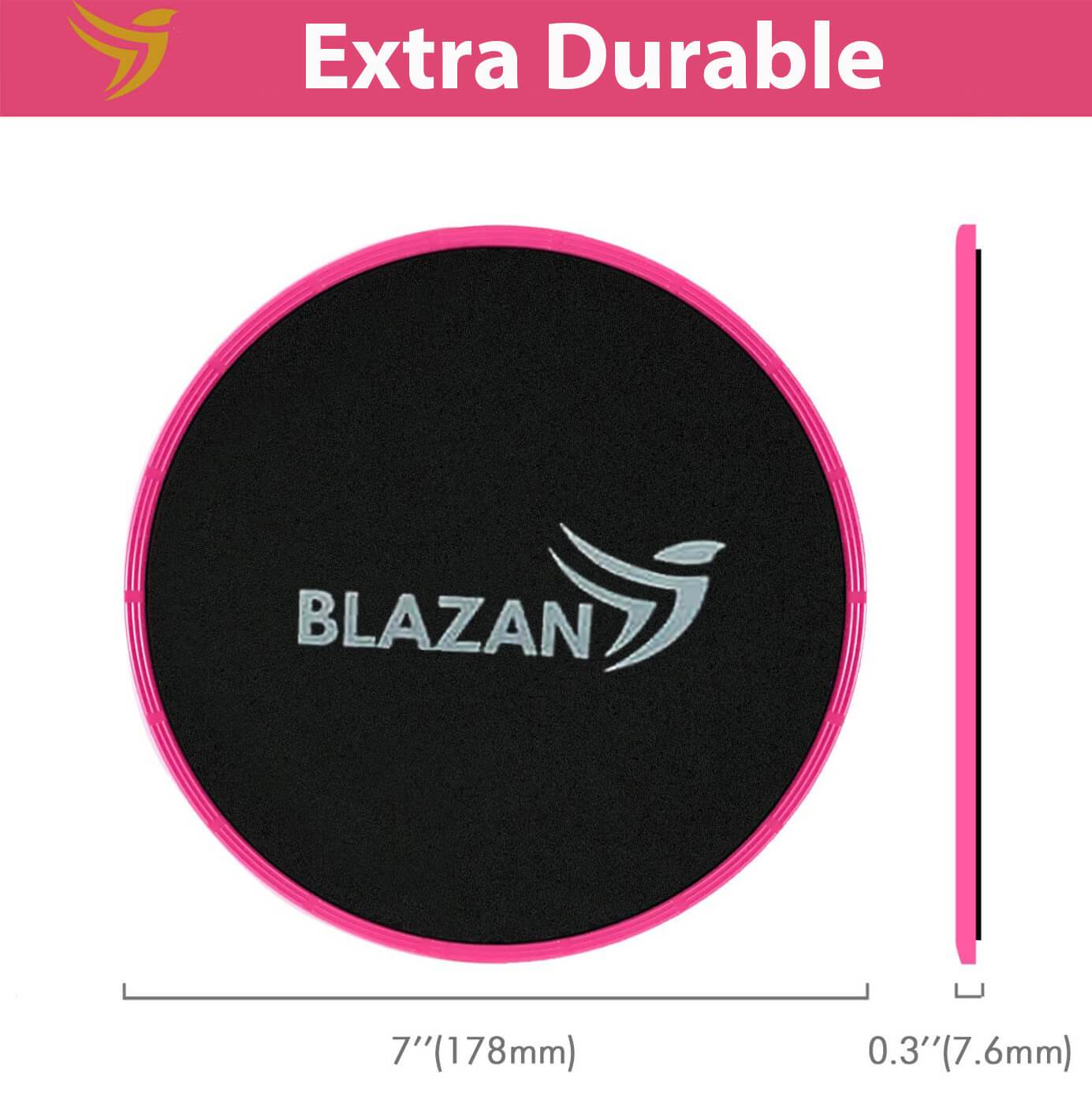 2x Core Sliders Gliding Discs 
