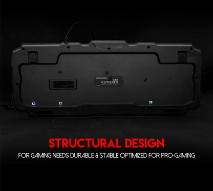 K511 Hunter Pro 104 Keys Gaming Keyboard