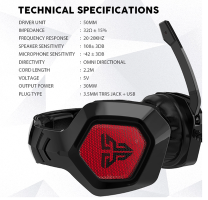 Multi Platformer Gaming Headphone