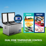 Kolner 125L Portable Fridge Cooler Freezer Camping