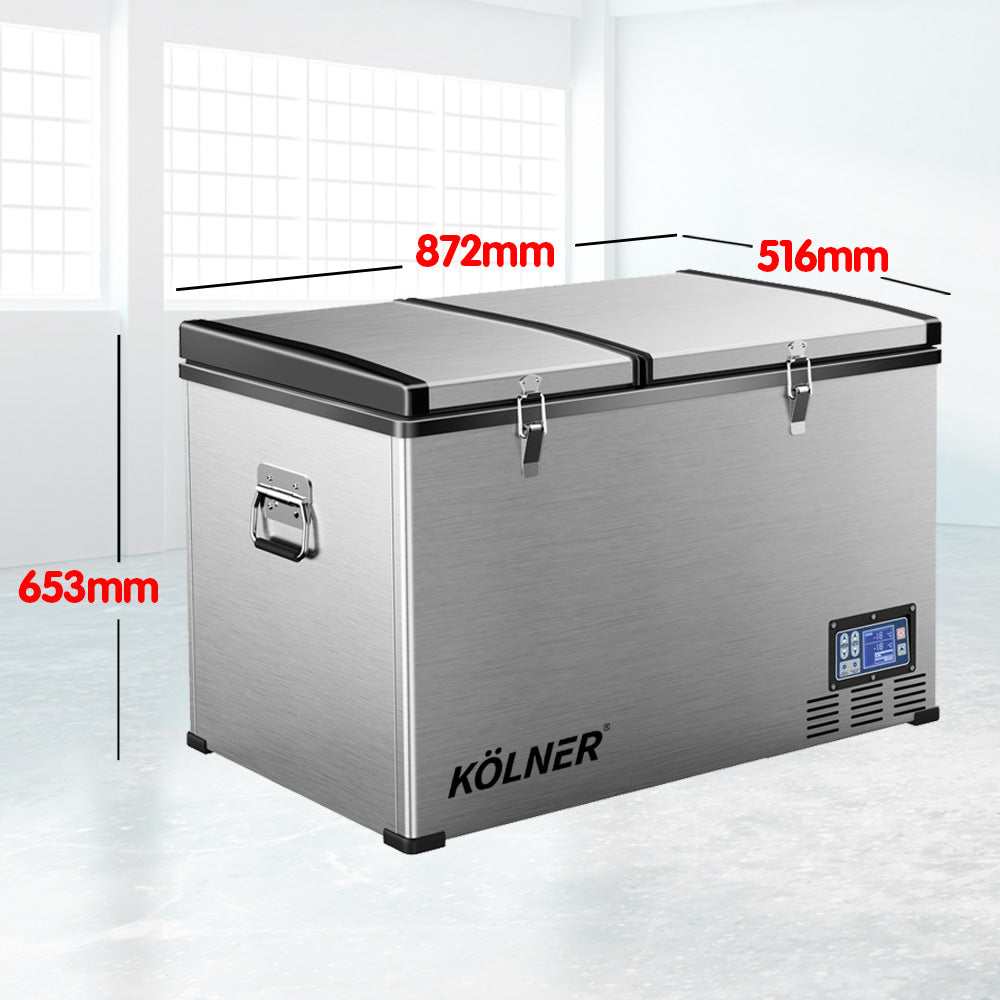 Kolner 125L Portable Fridge Cooler Freezer Camping