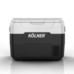 Kolner 40L Portable Fridge Cooler Freezer Camping Refrigerator Black