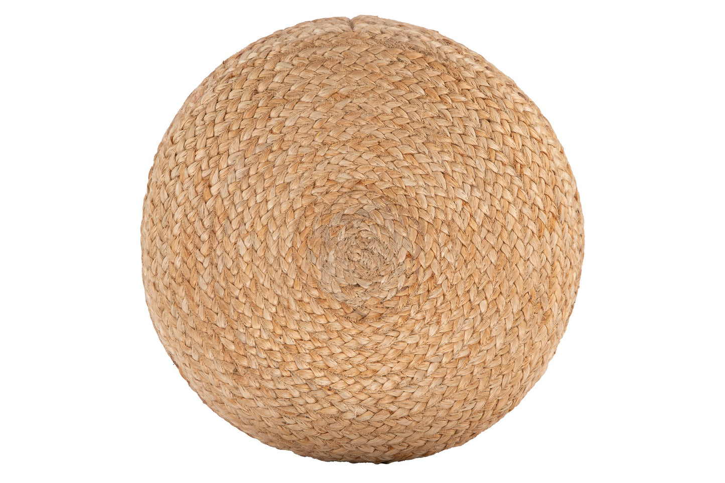 Round Jute Pouf NATURAL

