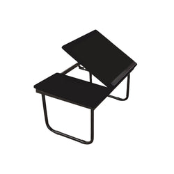 Foldable Bed Tray Laptop Table Stand-Black