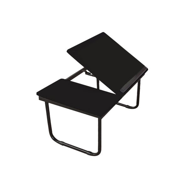  Foldable Bed Tray Laptop Table Stand-Black