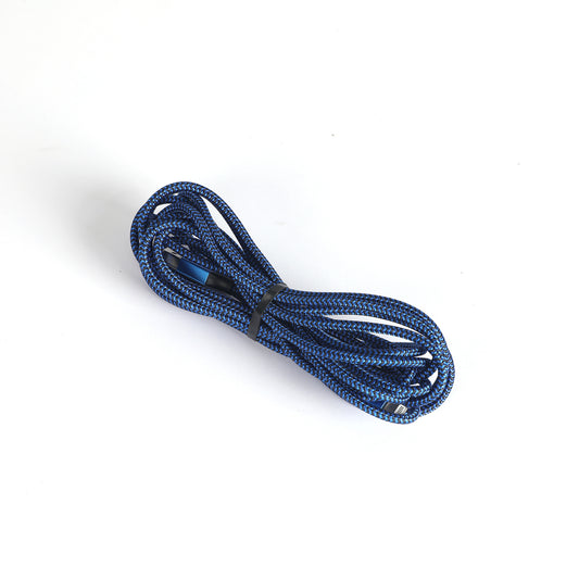 5x USB Fast Charging Cable iPhone Blue