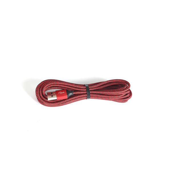  5x USB Fast Charging Cable iPhone Red