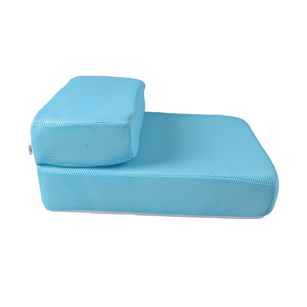  High density foam Foldable Pet Stairs-blue