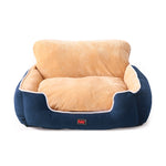 Pet Bed Dog Puppy Beds Cushion Pad Pads Soft Plush Cat Pillow Mat Blue XL