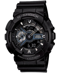 Casio G-Shock Analogue/Digital Mens Black Watch GA-110-1B GA-110-1BDR