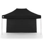 Gazebo Tent Marquee 3x4.5m PopUp Outdoor Wallaroo Black