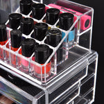 9 Drawer Cosmetic Makeup Organizer Jewellery Storage Box