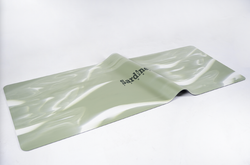 Green Natural Rubber Yoga Mat, Extra 4.5Mm, Thick & Large Mat, High-Density, Anti-Tear