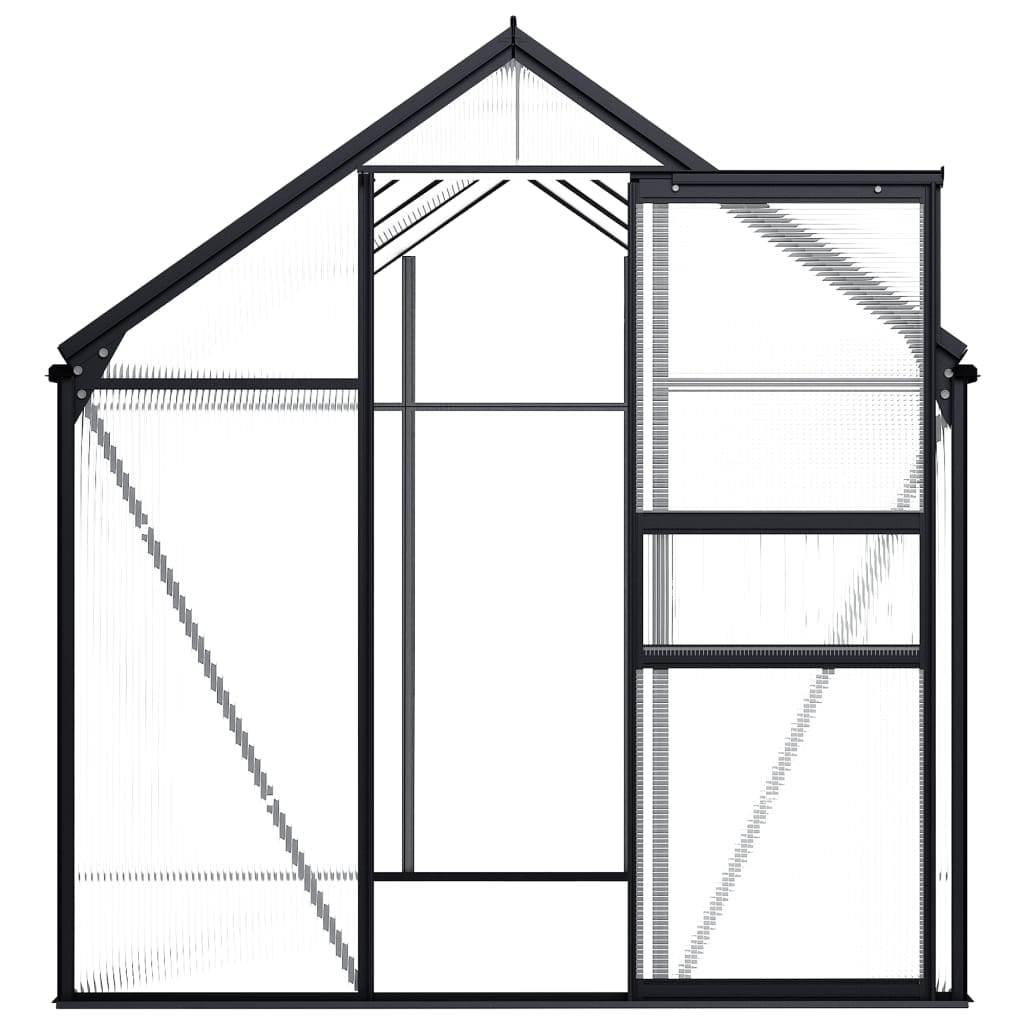 Greenhouse,  Anthracite Aluminium