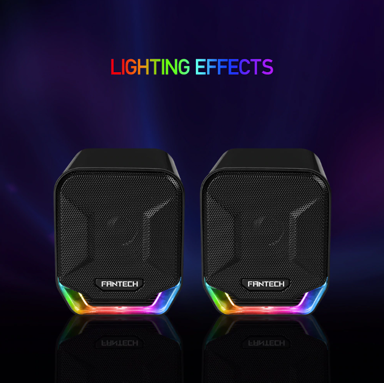 GS202 RGB LED Speakers Surround Sound for FPS CS 
