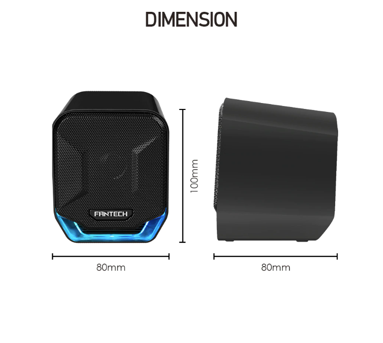 GS202 RGB LED Speakers Surround Sound for FPS CS 
