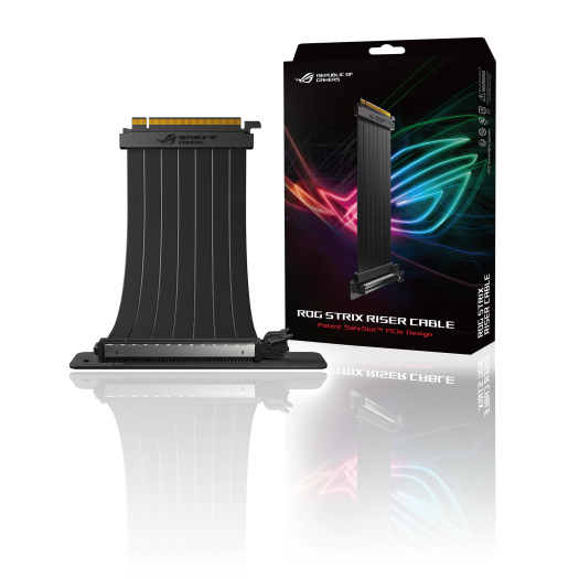 ASUS ROG Strix Riser RS200 Riser Cable 240mm PCI-E x16 3.0 EMI Shielding
