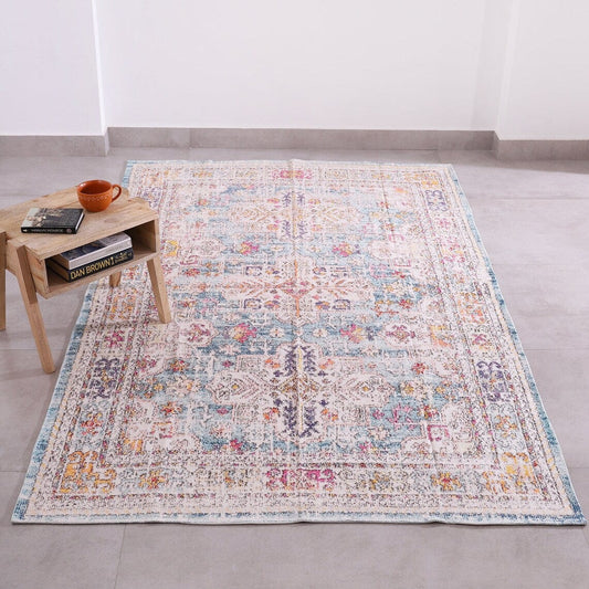 Handmade Turkish Kilim Rug for Living Room Decor - Large Area Rug