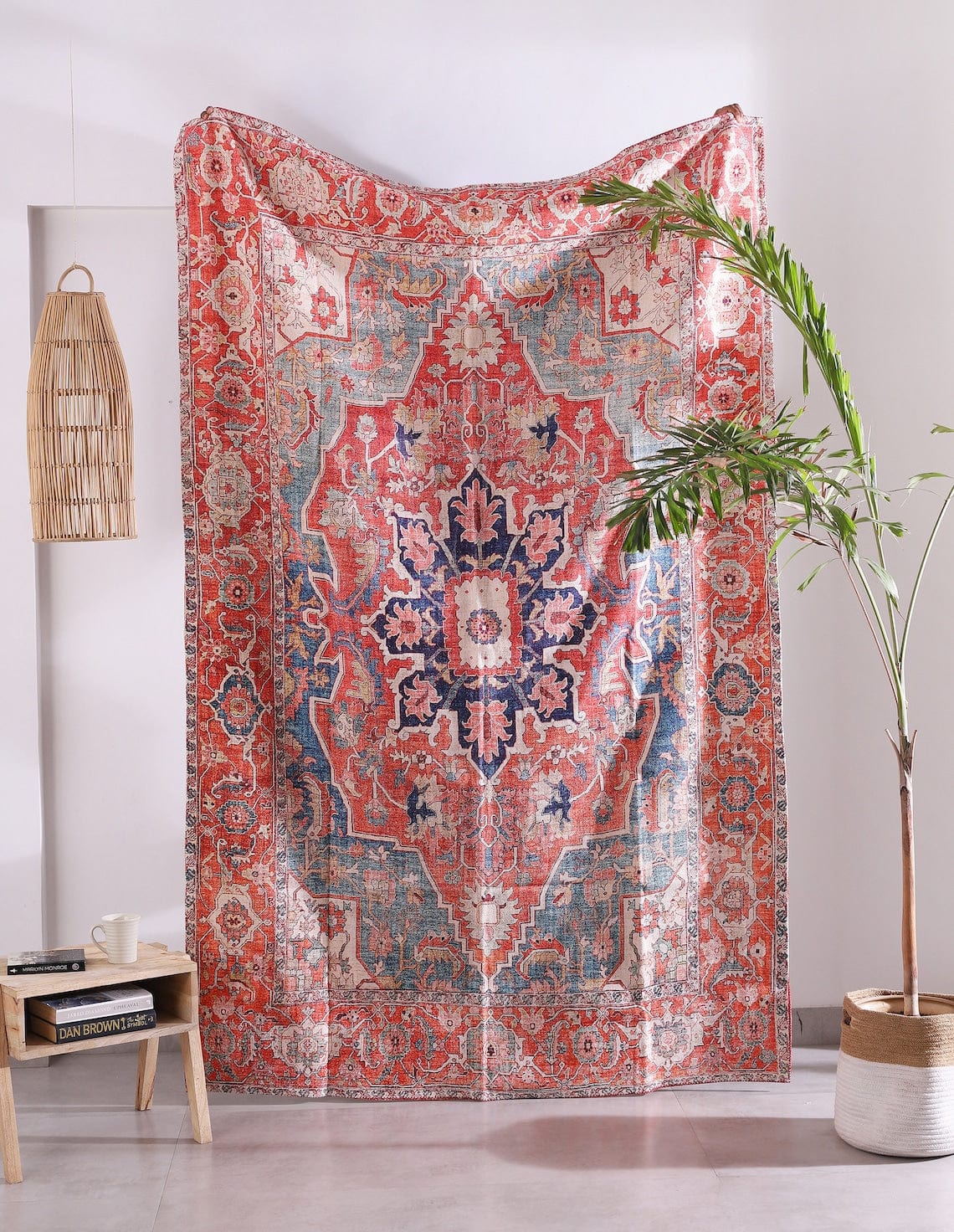 Handmade Turkish Kilim Rug for Living Room Decor - Large Area Rug
