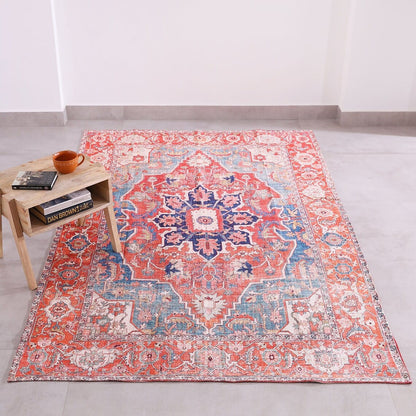 Handmade Turkish Kilim Rug for Living Room Decor - Large Area Rug