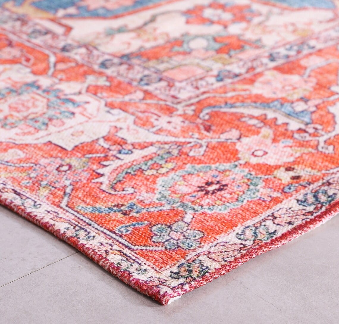 Handmade Turkish Kilim Rug for Living Room Decor - Large Area Rug