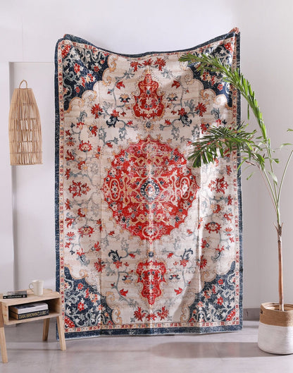 Handmade Turkish Kilim Rug for Living Room Decor - Large Area Rug