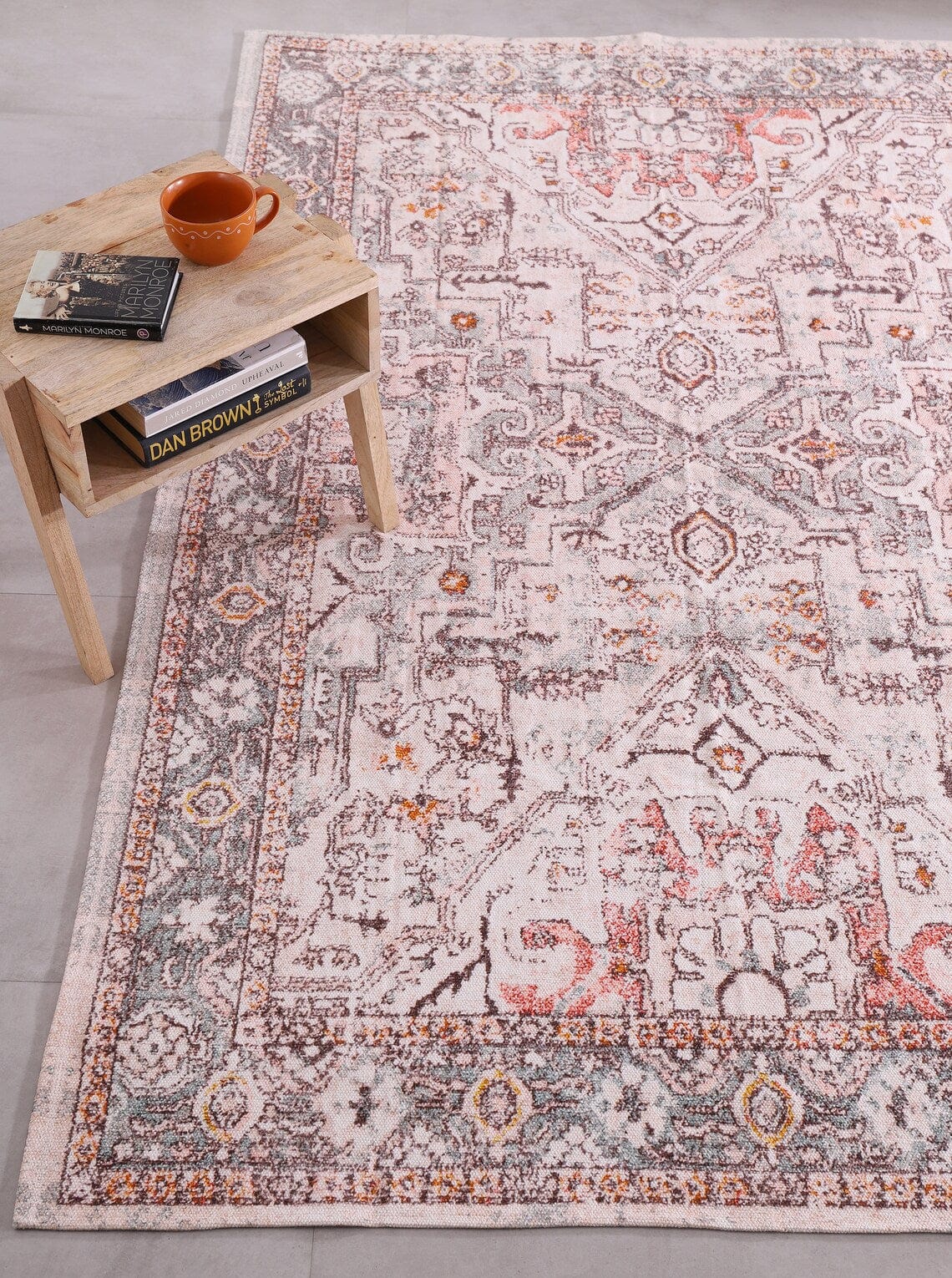 Handmade Turkish Kilim Rug for Living Room Decor - Large Area Rug