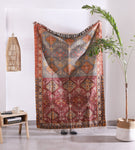 Handmade Turkish Kilim Rug for Living Room Decor - Large Area Rug