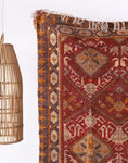 Handmade Turkish Kilim Rug for Living Room Decor - Large Area Rug