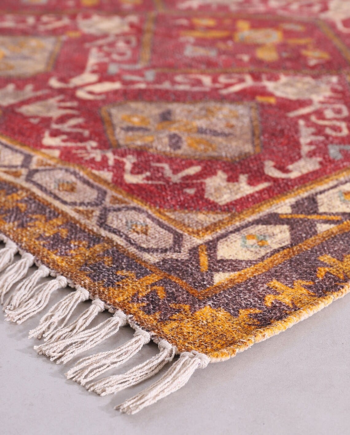Handmade Turkish Kilim Rug for Living Room Decor - Large Area Rug