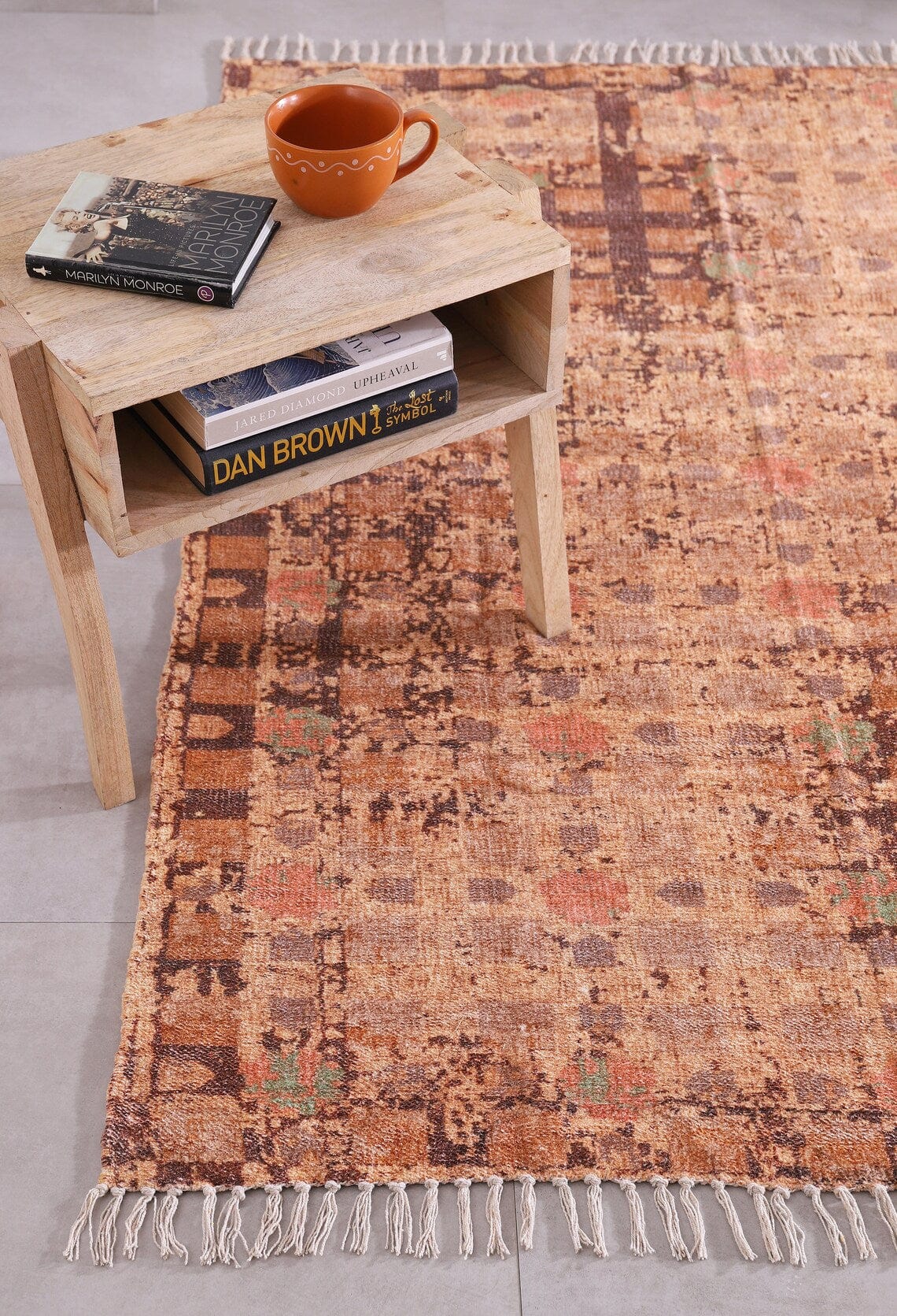 Handmade Turkish Kilim Rug for Living Room Decor - Large Area Rug