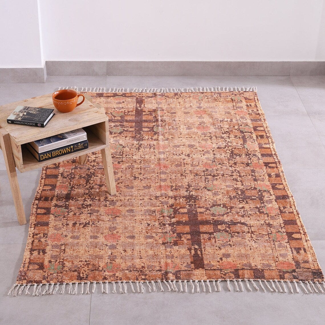 Handmade Turkish Kilim Rug for Living Room Decor - Large Area Rug