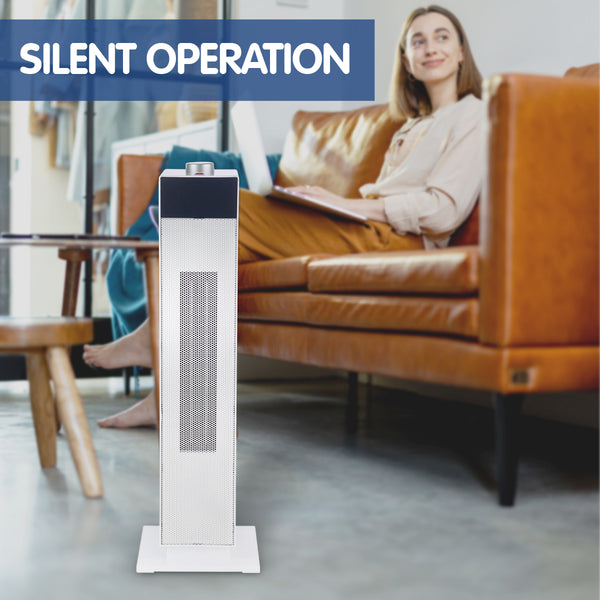  Electric tower heater 2000w white